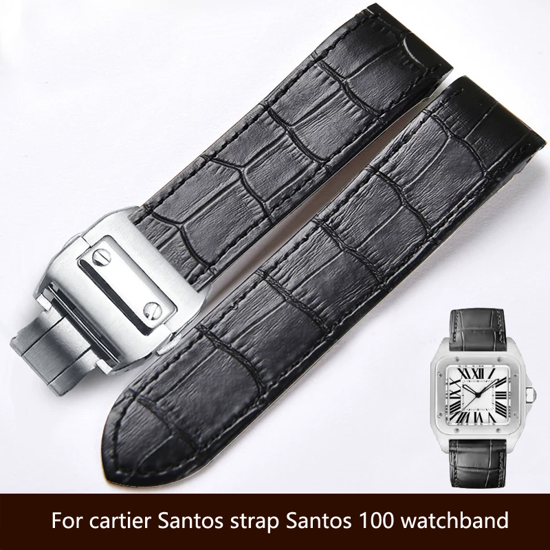 Cartier Watch Santos - حزام ساعة عالي الجودة مصنوع من