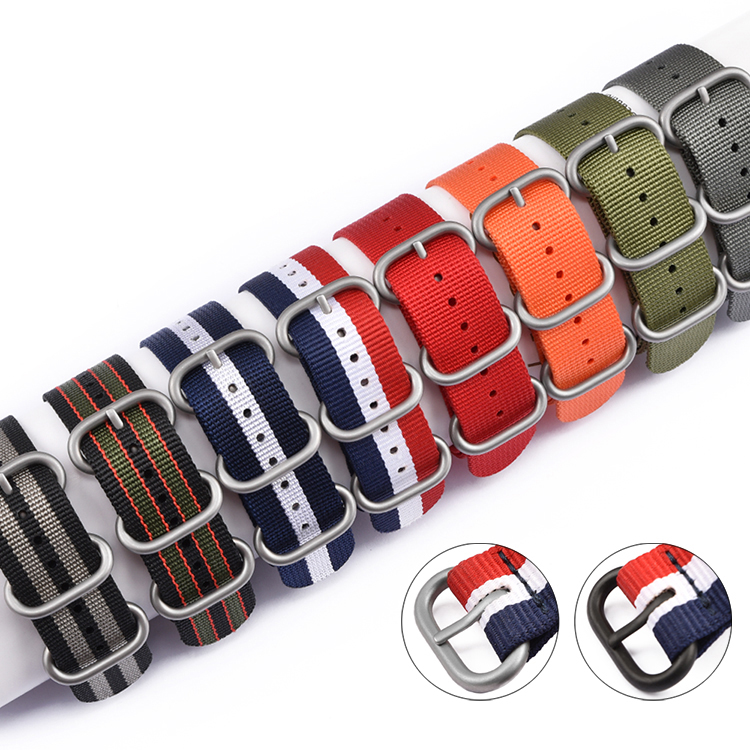Nato Strap Nylon - المنسوجة حزام النايلون 20 مللي متر