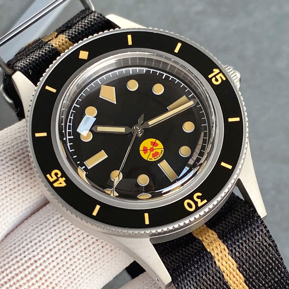 Seiko Watch Presage - ساعة غوص تاندوريو بحركة NH35 يابانية،