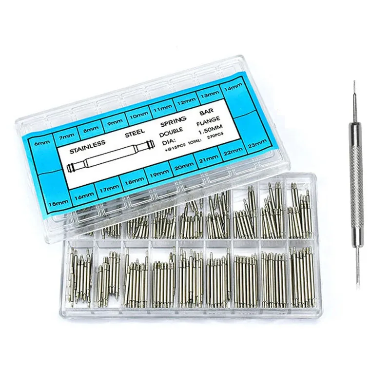 Spring Bar Tool Set - 360 قطعة/صندوق 8-25 مللي متر الفولاذ