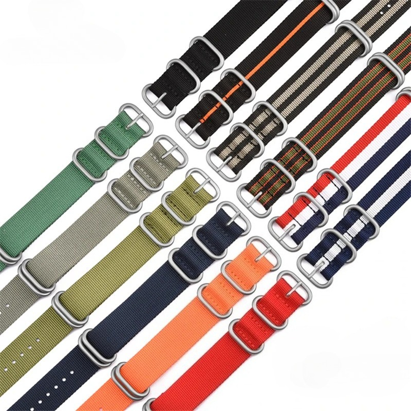 المنسوجة حزام النايلون 20 مللي - مراجعة Nato Strap Nylon وسعره