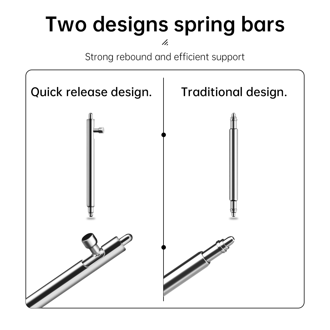 Maikes 316L الفولاذ المقاوم لل - مراجعة Curved Spring Bar وسعره