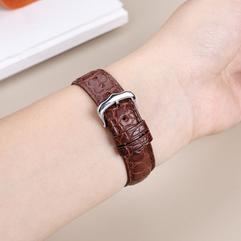 حزام جلد التمساح الأصلي 16 مم  - مراجعة Cartier Watch Tank وسعره