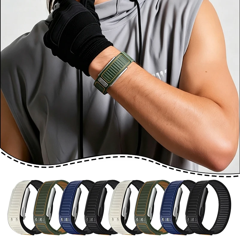 حزام نايلون لساعة Whoop 5.0 MG - مراجعة Sport Loop Velcro وسعره