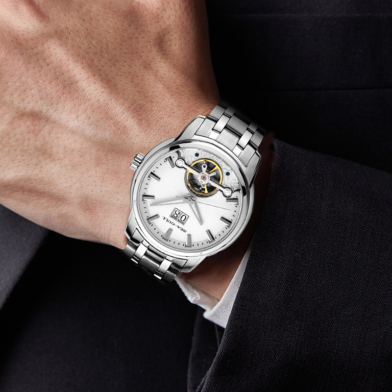 ساعة حذافة ميكانيكية من Seagul - مراجعة Omega Watch Constellation وسعره