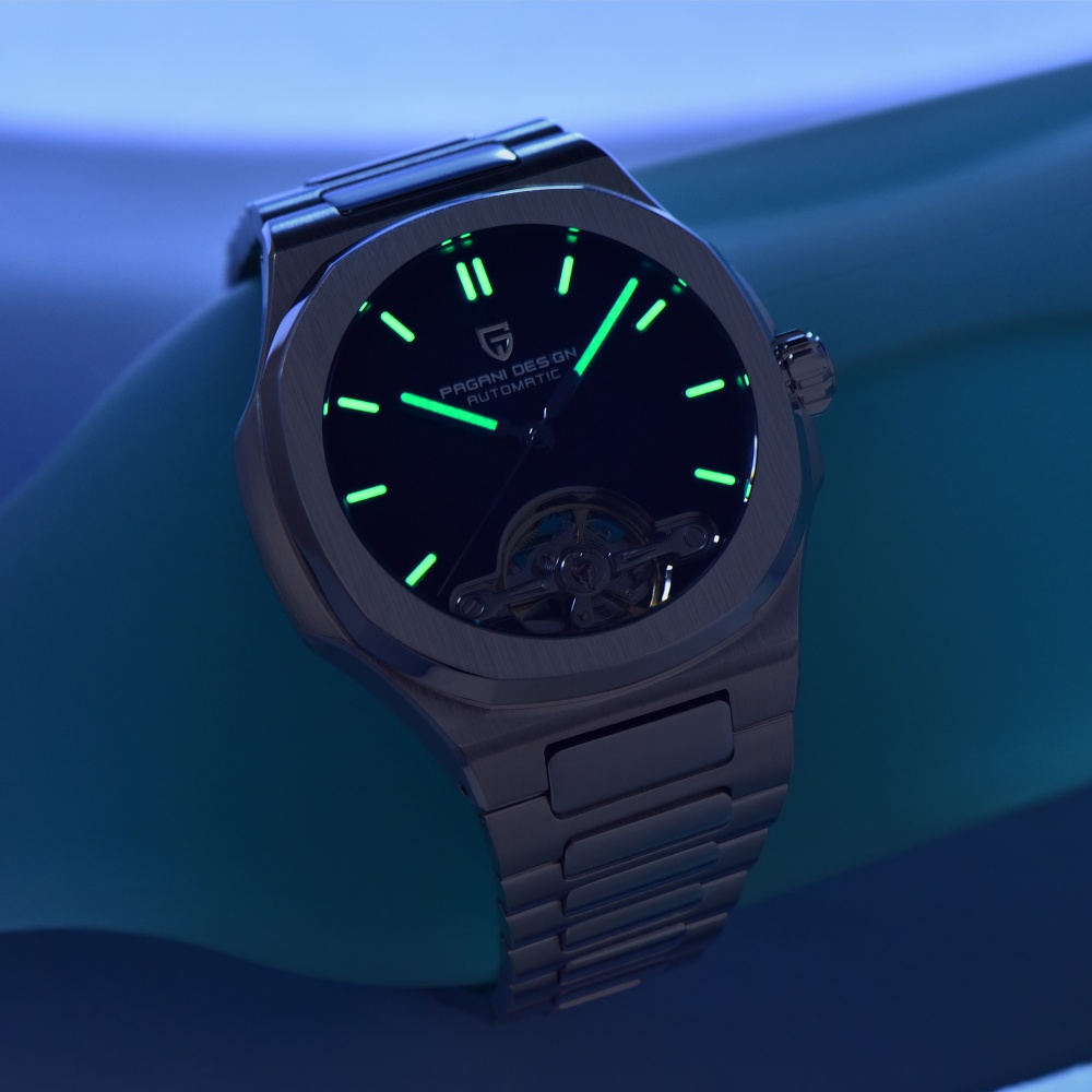 PAGANI تصميم جديد الميكانيكية  - مراجعة Patek Philippe Watch Nautilus وسعره