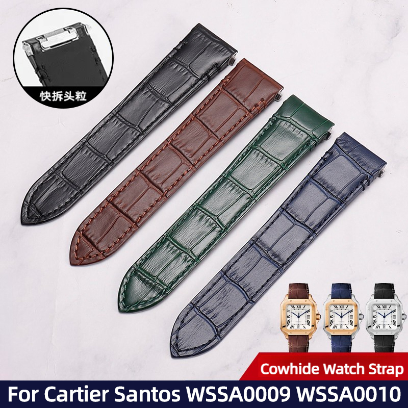 حزام ساعة سريع التحرير بطول 19 - مراجعة Cartier Watch Santos وسعره