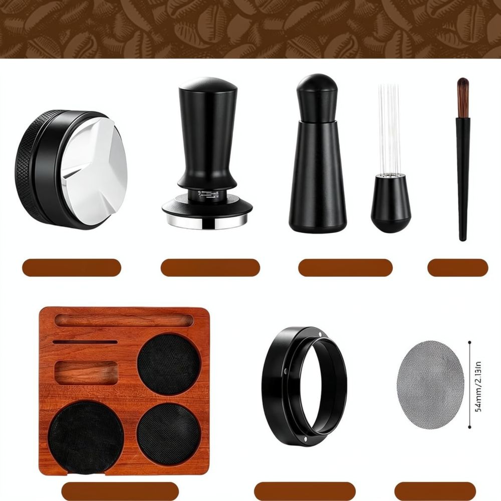 مجموعة أدوات بار القهوة 7 قطع  - مراجعة Spring Bar Tool Set وسعره
